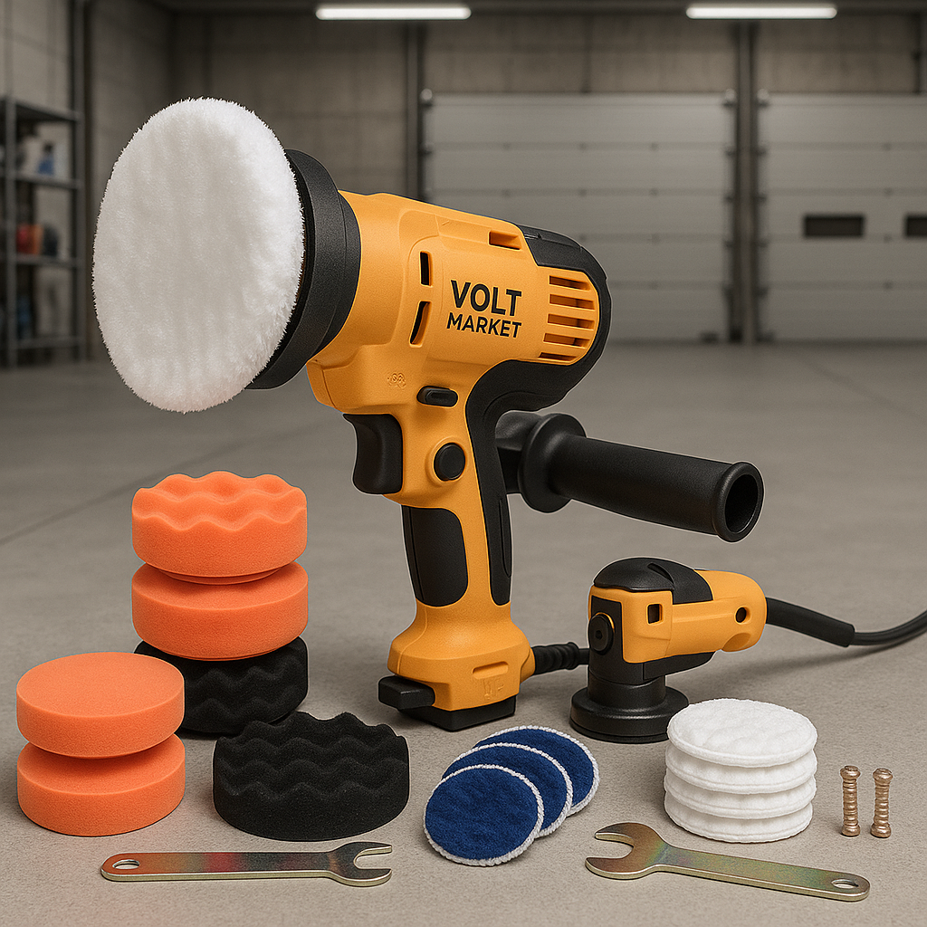 Electric Polisher 5 Inch Car Polishing Kit 700W Variable Speed automotive polisher Waxing Machine Auto Parts Power Tools