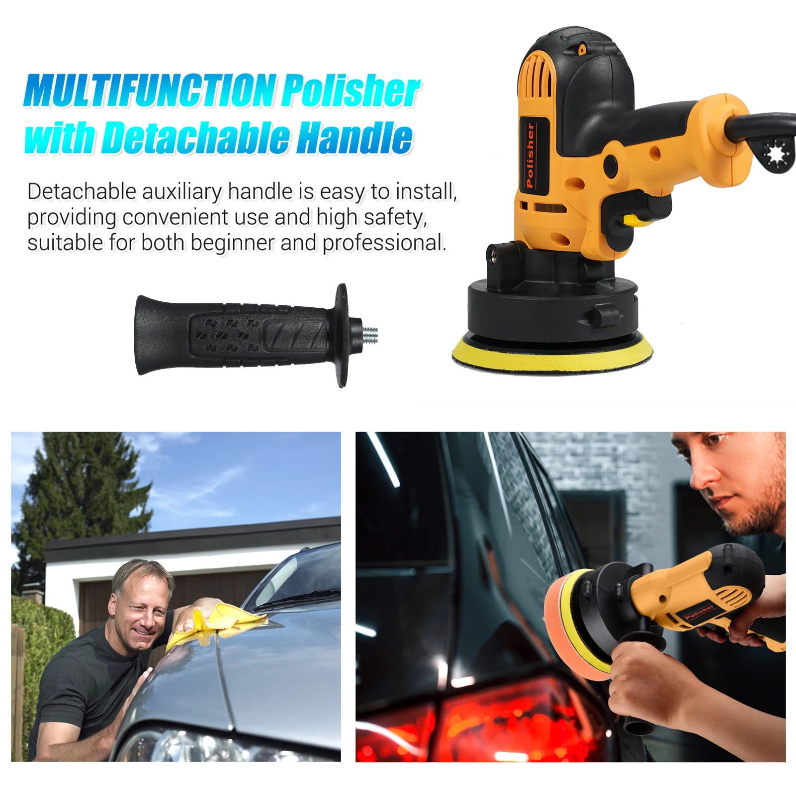 Electric Polisher 5 Inch Car Polishing Kit 700W Variable Speed automotive polisher Waxing Machine Auto Parts Power Tools