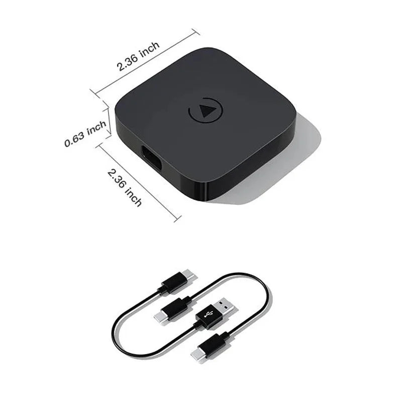 Wired CarPlay Adapter to Wireless Android Auto USB Wireless Carplay Box
