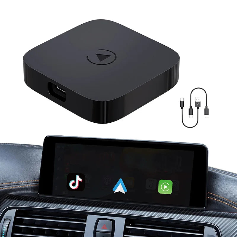 Wired CarPlay Adapter to Wireless Android Auto USB Wireless Carplay Box